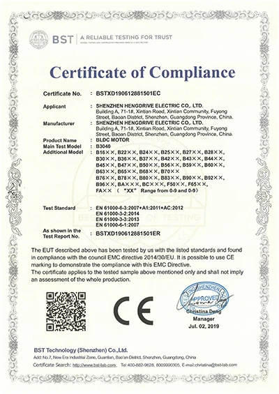 Certificates